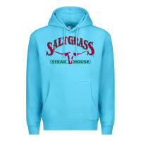 Ocean Blue saltgrass steakhouse Premium Hoodie - linhVisuals