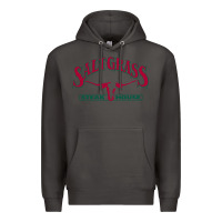 Smoke saltgrass steakhouse Premium Hoodie - linhVisuals