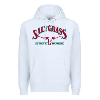 White saltgrass steakhouse Premium Hoodie - linhVisuals