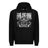 Black halestorm Premium Hoodie - linhVisuals