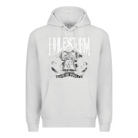 Dove Grey halestorm Premium Hoodie - linhVisuals
