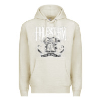 Oatmeal Heather halestorm Premium Hoodie - linhVisuals