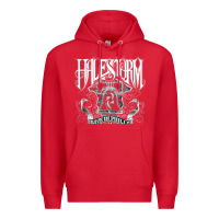 Red halestorm Premium Hoodie - linhVisuals