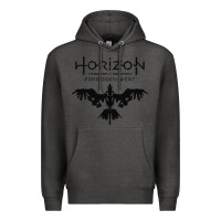 Charcoal Heather HORIZON FORBIDDEN WEST Premium Hoodie - linhVisuals
