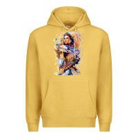 Antique Gold ALOY - HORIZON FORBIDDEN WEST Premium Hoodie - linhVisuals