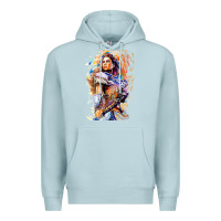 Blue Mist ALOY - HORIZON FORBIDDEN WEST Premium Hoodie - linhVisuals