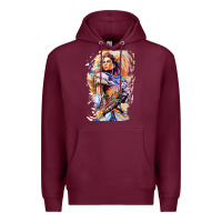 Burgundy ALOY - HORIZON FORBIDDEN WEST Premium Hoodie - linhVisuals