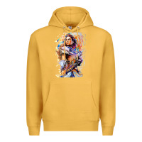 Mustard ALOY - HORIZON FORBIDDEN WEST Premium Hoodie - linhVisuals