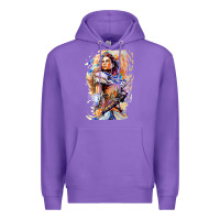 Purple ALOY - HORIZON FORBIDDEN WEST Premium Hoodie - linhVisuals