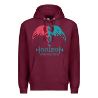 Burgundy HORIZON FORBIDDEN WEST Premium Hoodie - linhVisuals