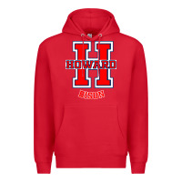 Red howard 1867 university Premium Hoodie - linhVisuals