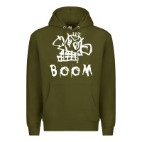 Army Green arcane league of legends jinx boom Premium Hoodie - linhVisuals