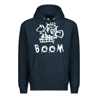 Navy arcane league of legends jinx boom Premium Hoodie - linhVisuals