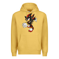 Antique Gold Shadow The Hedgehog Premium Hoodie - linhVisuals