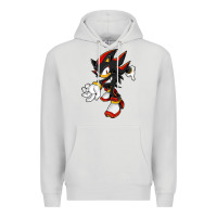 Dove Grey Shadow The Hedgehog Premium Hoodie - linhVisuals