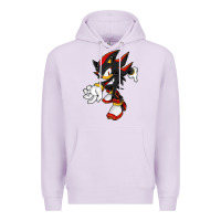 Lilac Shadow The Hedgehog Premium Hoodie - linhVisuals