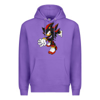 Purple Shadow The Hedgehog Premium Hoodie - linhVisuals