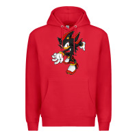Red Shadow The Hedgehog Premium Hoodie - linhVisuals