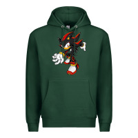 Sports Green Shadow The Hedgehog Premium Hoodie - linhVisuals
