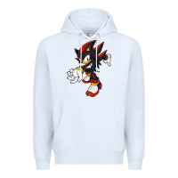 White Shadow The Hedgehog Premium Hoodie - linhVisuals