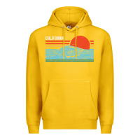 Lemon vintage california wave surf retro 80s california beach surfing Premium Hoodie - linhVisuals