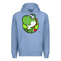 Colony Blue Yoshi Anime Premium Hoodie - linhVisuals