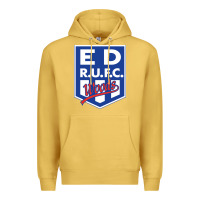 Antique Gold eastwood rugby Premium Hoodie - linhVisuals
