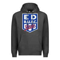 Charcoal Heather eastwood rugby Premium Hoodie - linhVisuals