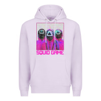 Lilac spoky squids games Premium Hoodie - linhVisuals