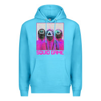 Ocean Blue spoky squids games Premium Hoodie - linhVisuals