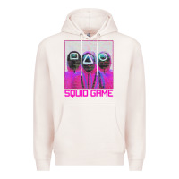 Pale Pink spoky squids games Premium Hoodie - linhVisuals