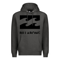 Charcoal Heather billabong Premium Hoodie - linhVisuals