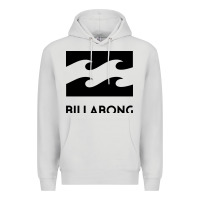 Dove Grey billabong Premium Hoodie - linhVisuals
