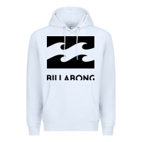 White billabong Premium Hoodie - linhVisuals