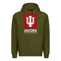 Army Green jacobs, school of music Premium Hoodie - linhVisuals