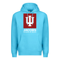 Ocean Blue jacobs, school of music Premium Hoodie - linhVisuals