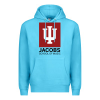 Ocean Blue jacobs, school of music Premium Hoodie - linhVisuals