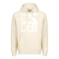 Tofu i'll be in my office carpenter woodworking Premium Hoodie - linhVisuals