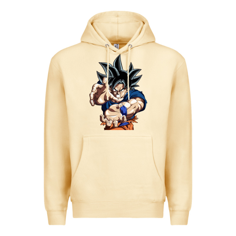 Goku Utra Instinct Premium Hoodie by linhVisuals | Teevron