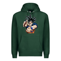 Sports Green goku utra instinct Premium Hoodie - linhVisuals