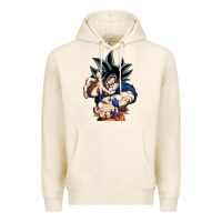 Tofu goku utra instinct Premium Hoodie - linhVisuals