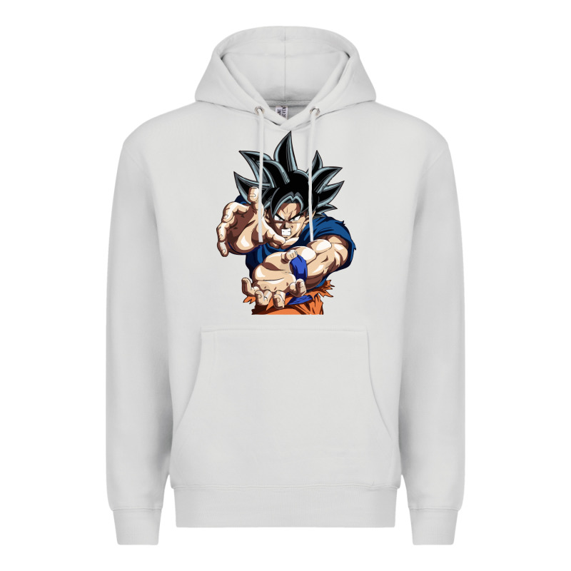 Goku Utra Instinct Premium Hoodie by linhVisuals | Teevron