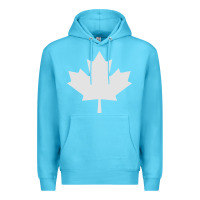 Ocean Blue canada maple Premium Hoodie - linhVisuals