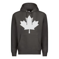 Smoke canada maple Premium Hoodie - linhVisuals