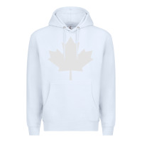 White canada maple Premium Hoodie - linhVisuals