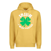 Antique Gold irish i was faster Premium Hoodie - linhVisuals