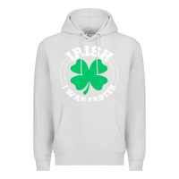Dove Grey irish i was faster Premium Hoodie - linhVisuals