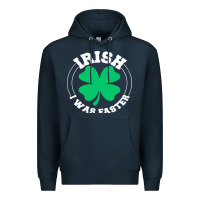 Navy irish i was faster Premium Hoodie - linhVisuals