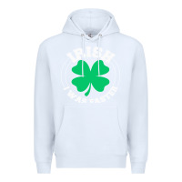 White irish i was faster Premium Hoodie - linhVisuals