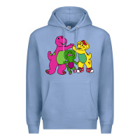 Colony Blue barney legendary Premium Hoodie - linhVisuals